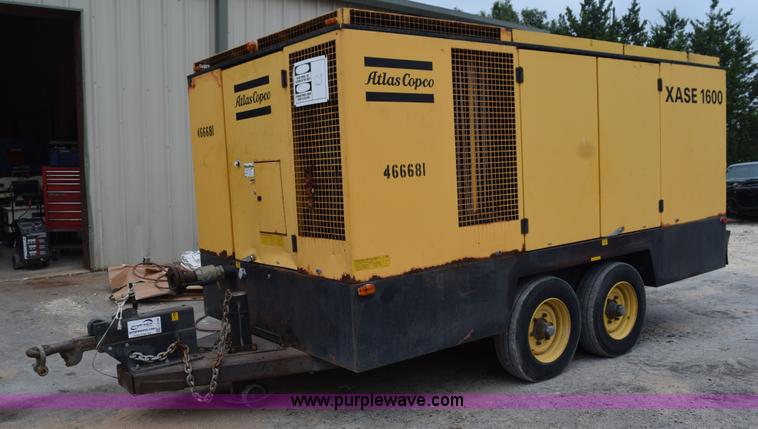 image for item L5796 2002 Atlas Copco XASE1600 air compressor