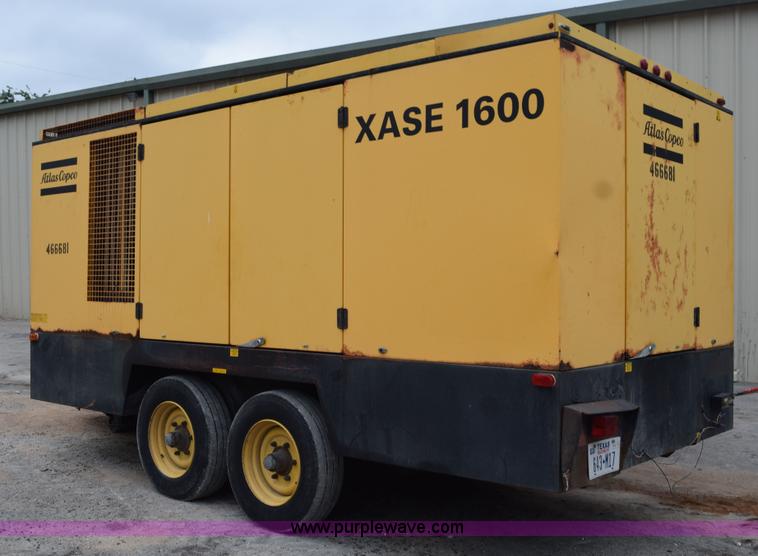 image for item L5796 2002 Atlas Copco XASE1600 air compressor
