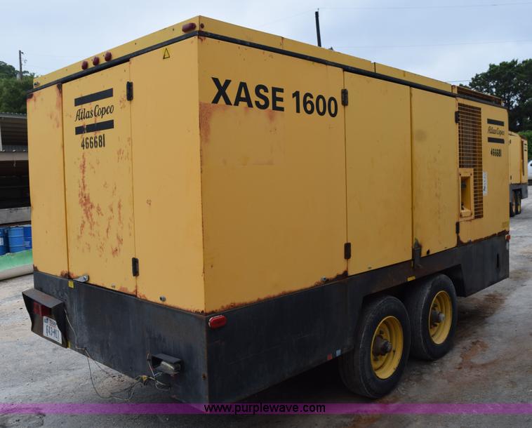image for item L5796 2002 Atlas Copco XASE1600 air compressor