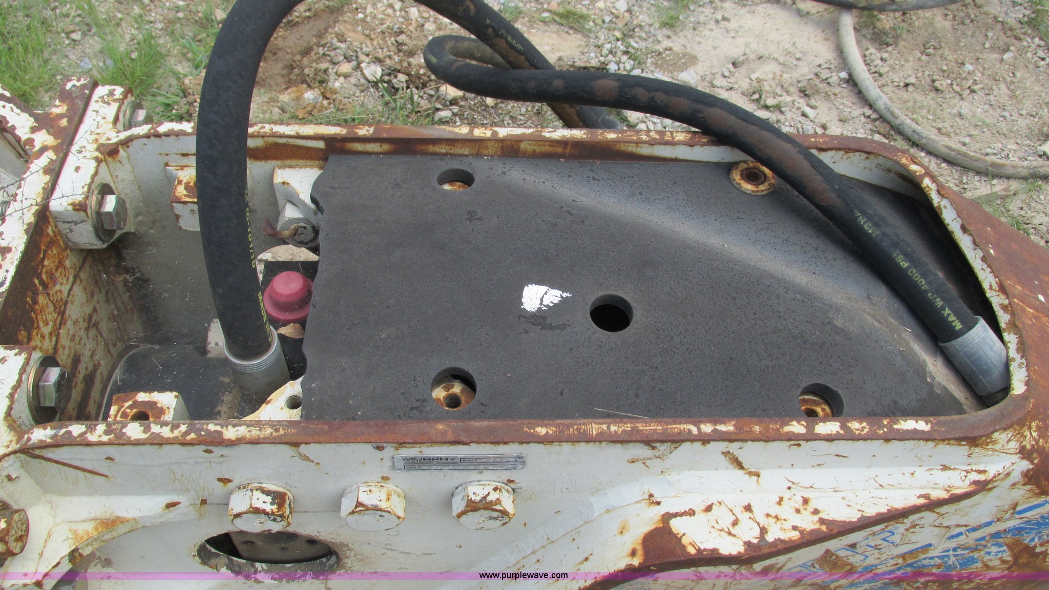 Kent KF22QT excavator hammer in Branson, MO Item AY9809 sold Purple