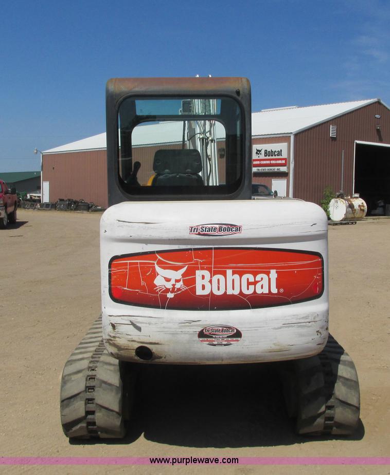 image for item K6528 2005 Bobcat 341G compact excavator