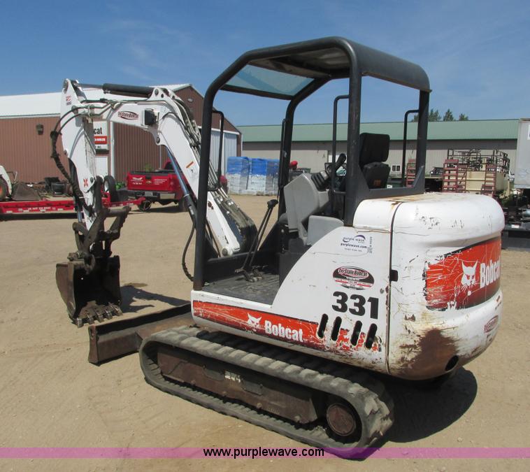 image for item K6529 2007 Bobcat 331G compact excavator