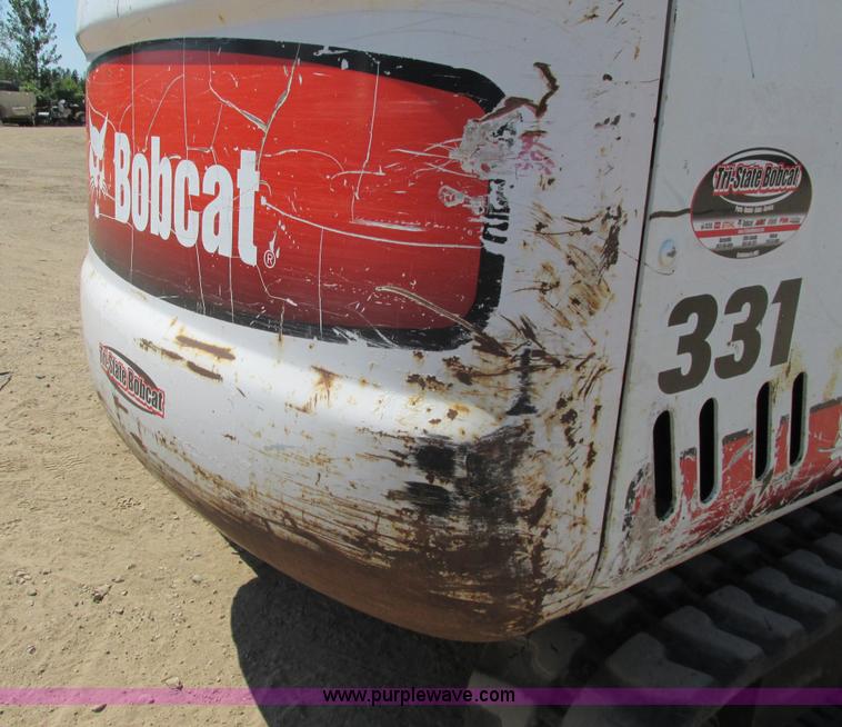 image for item K6529 2007 Bobcat 331G compact excavator