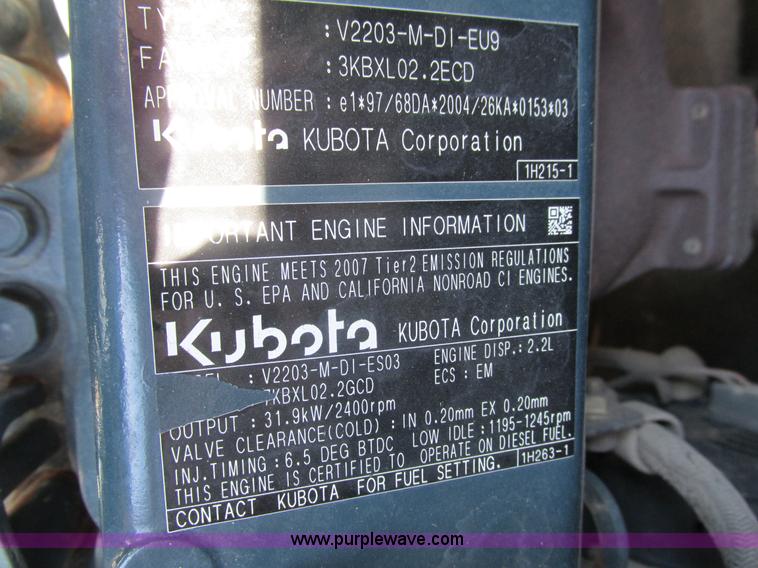 image for item K6529 2007 Bobcat 331G compact excavator