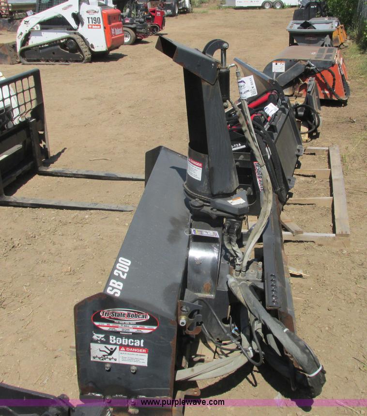 image for item K6531 Bobcat SB200X60 skid steer snow blower