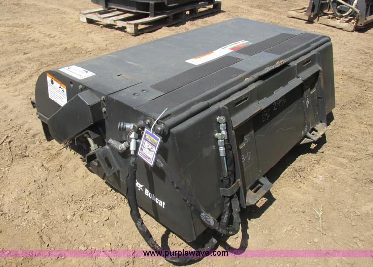 image for item K6538 2014 Bobcat 72 Sweeper skid steer pickup sweeper