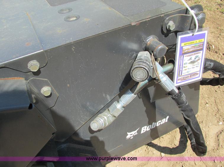 image for item K6538 2014 Bobcat 72 Sweeper skid steer pickup sweeper