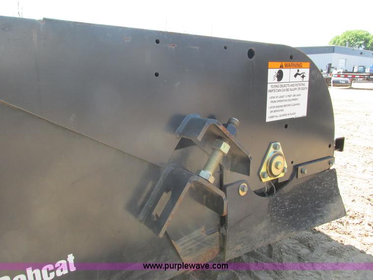 image for item K6538 2014 Bobcat 72 Sweeper skid steer pickup sweeper