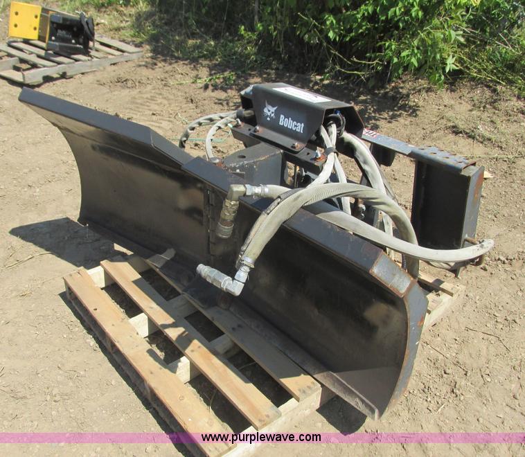 Bobcat VBlade 60 skid steer snow plow in Hudson, WI Item K6540 sold
