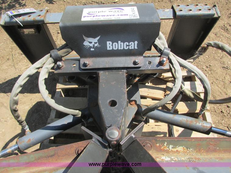 image for item K6540 Bobcat V-Blade 60 skid steer snow plow