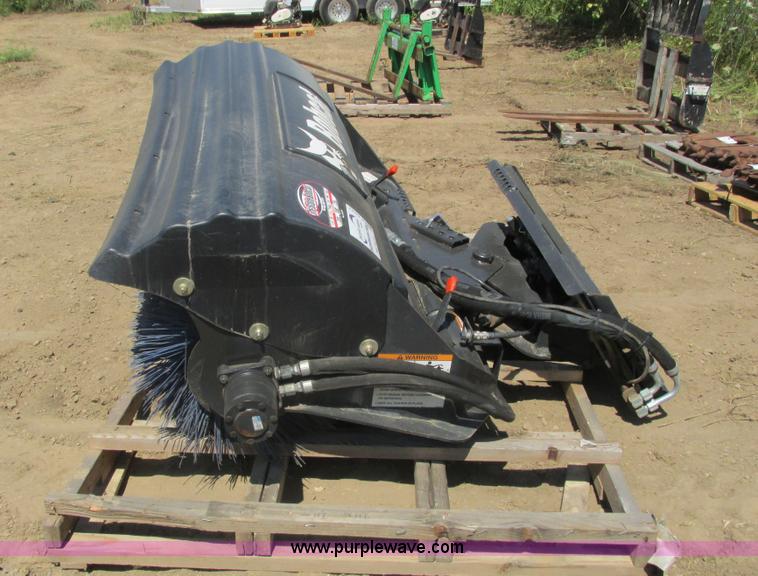image for item K6543 2014 Bobcat 68 skid steer angle broom