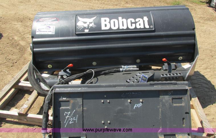 image for item K6543 2014 Bobcat 68 skid steer angle broom