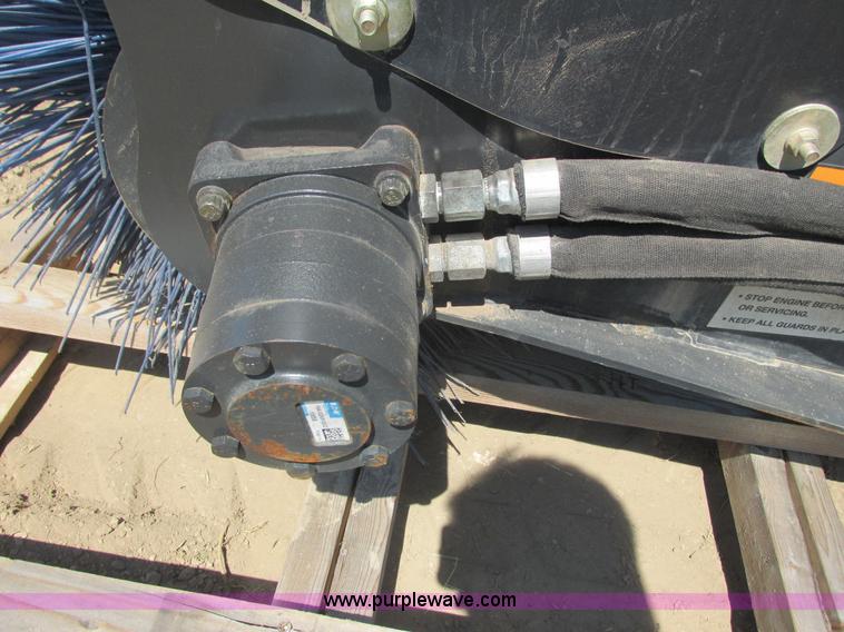 image for item K6543 2014 Bobcat 68 skid steer angle broom