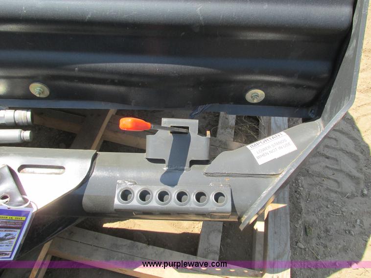 image for item K6543 2014 Bobcat 68 skid steer angle broom