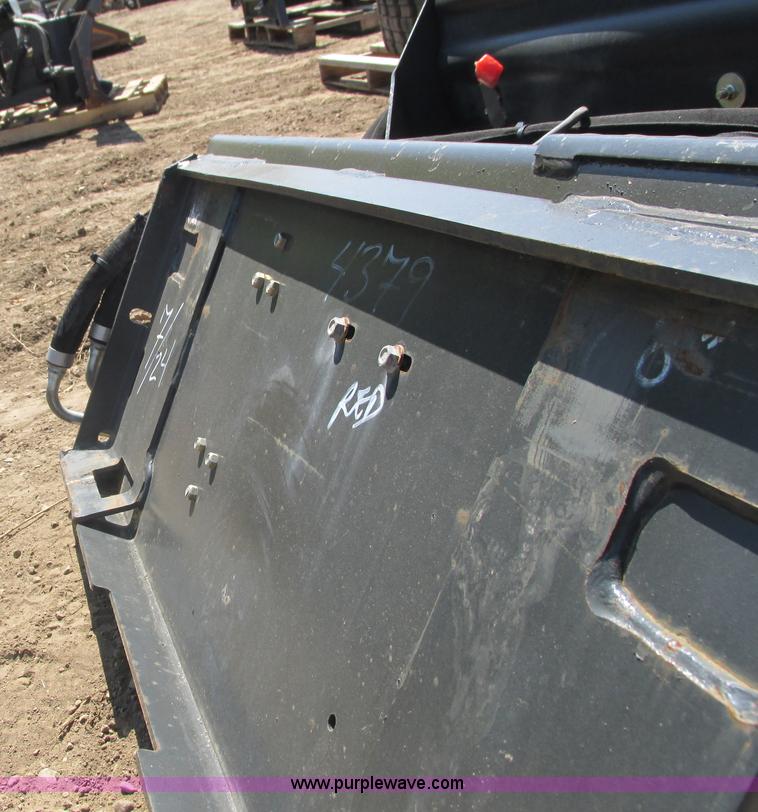 image for item K6543 2014 Bobcat 68 skid steer angle broom