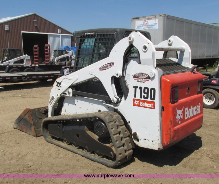 image for item K6548 2009 Bobcat T190 skid steer