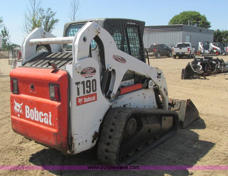 image for item K6548 2009 Bobcat T190 skid steer