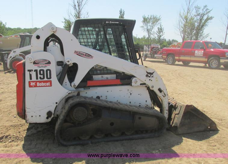 image for item K6548 2009 Bobcat T190 skid steer