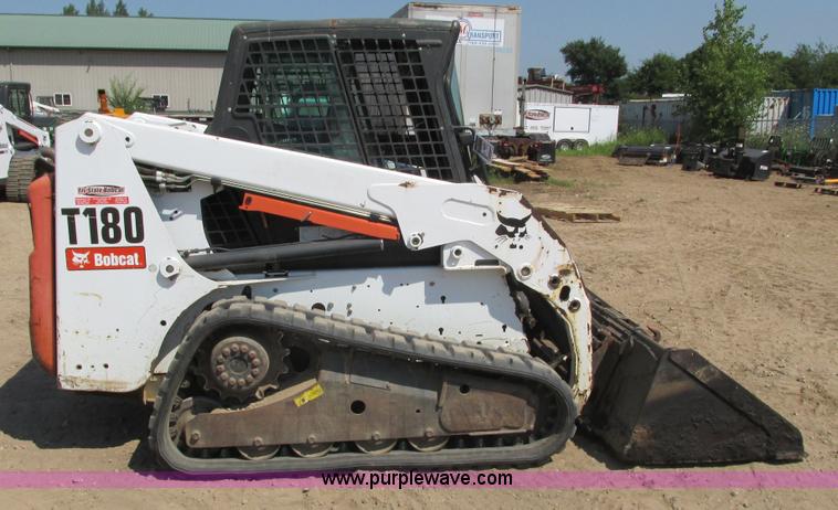 image for item K6561 2012 Bobcat T180 skid steer