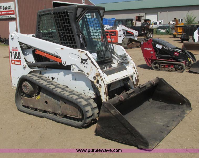 image for item K6561 2012 Bobcat T180 skid steer