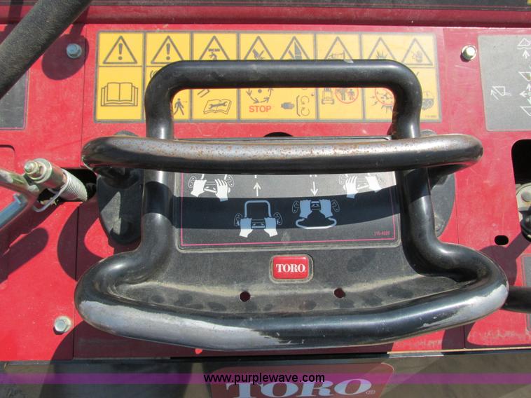 image for item K6562 2014 Toro Dingo TX427 walk behind skid steer