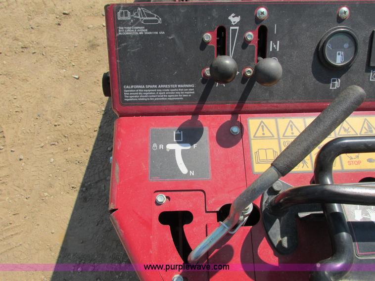 image for item K6562 2014 Toro Dingo TX427 walk behind skid steer