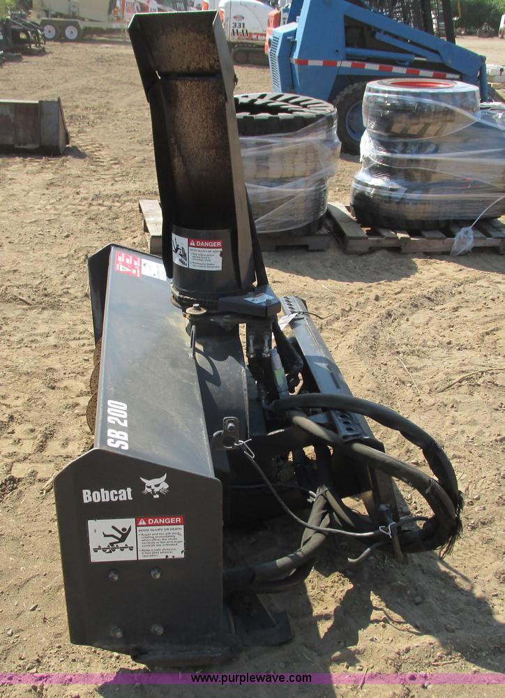 image for item K6569 Bobcat SB200X66 snow blower