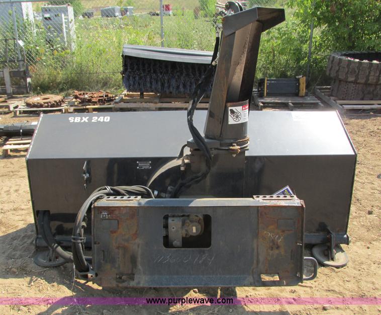 image for item K6574 2010 Bobcat SBX240-84 snow blower
