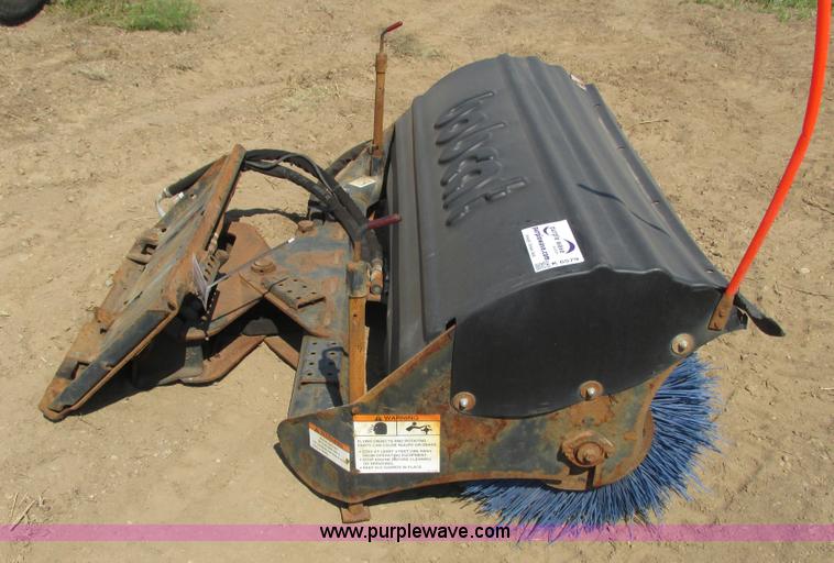 Bobcat 68 angle broom in Hudson, WI Item K6579 sold Purple Wave