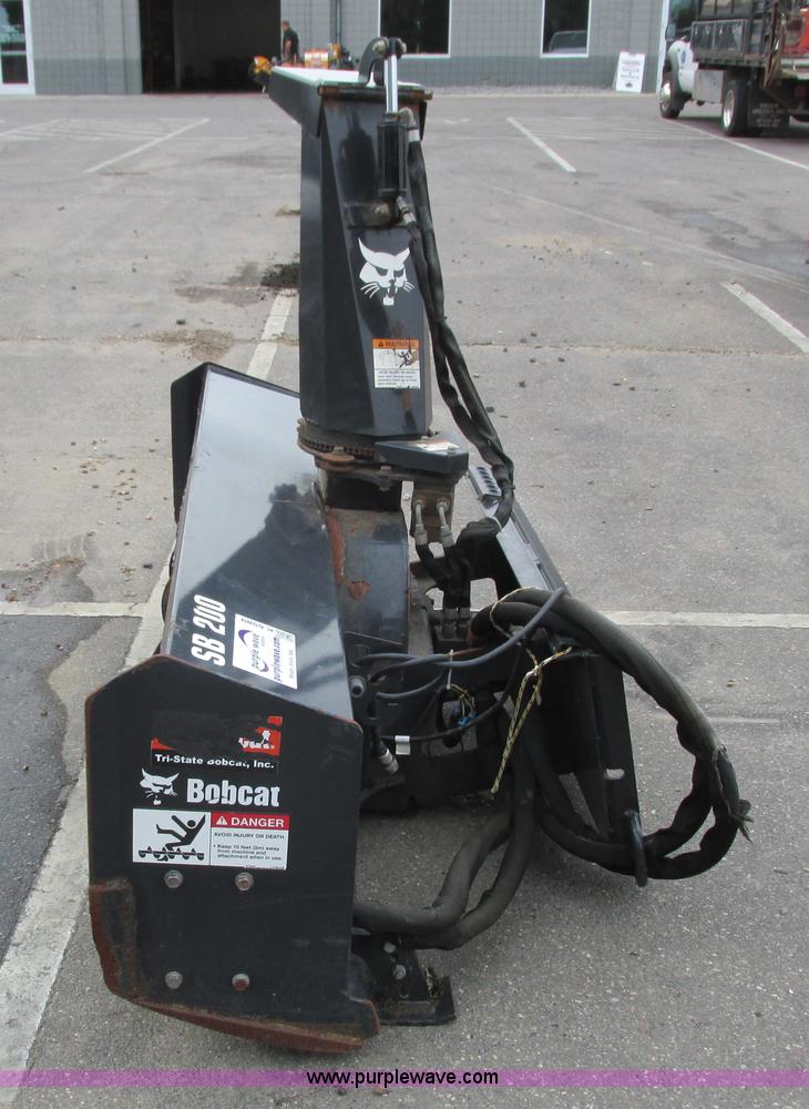 image for item K6589 2010 Bobcat SB200X78 snow blower