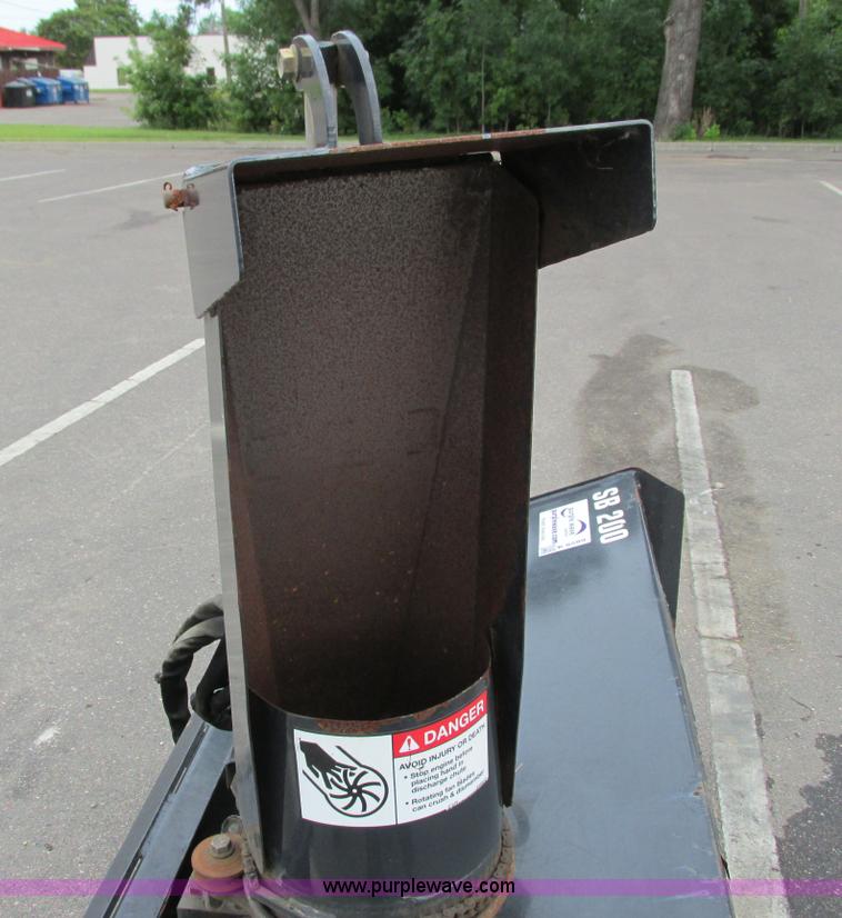 image for item K6589 2010 Bobcat SB200X78 snow blower