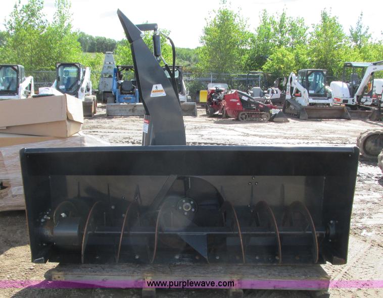 image for item K6592 Bobcat 2418X85 snow blower skid steer attachment