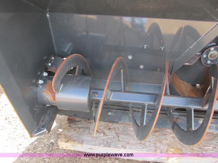 image for item K6592 Bobcat 2418X85 snow blower skid steer attachment