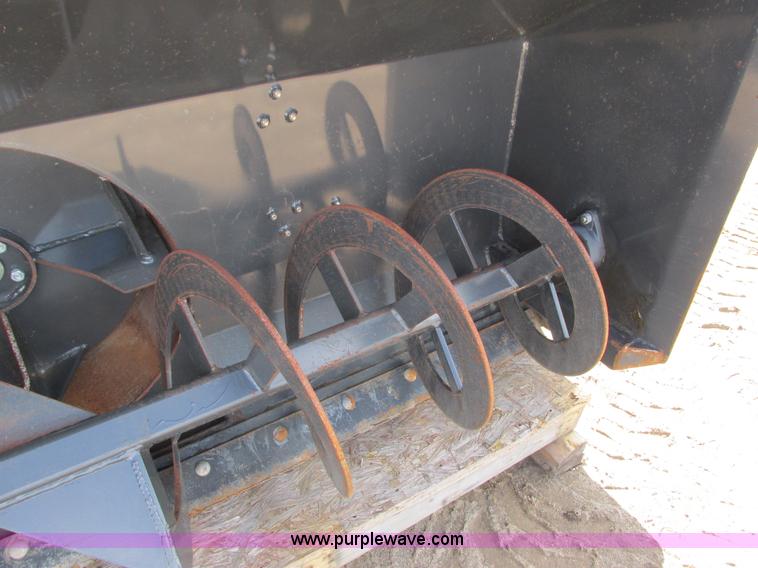 image for item K6592 Bobcat 2418X85 snow blower skid steer attachment