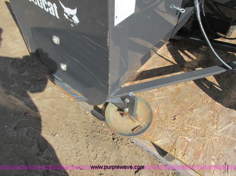 image for item K6592 Bobcat 2418X85 snow blower skid steer attachment