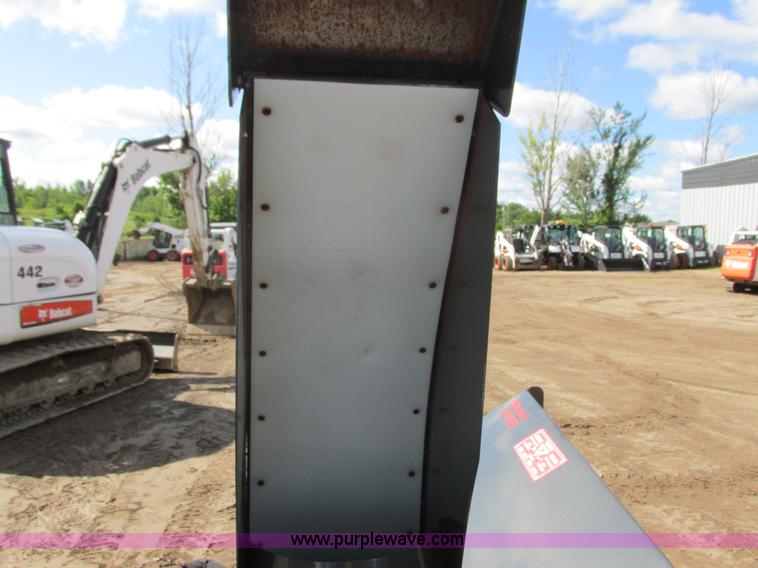 image for item K6592 Bobcat 2418X85 snow blower skid steer attachment
