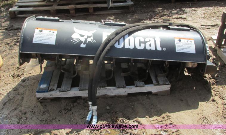 image for item K6596 2013 Bobcat 62 Tiller skid steer tiller attachment