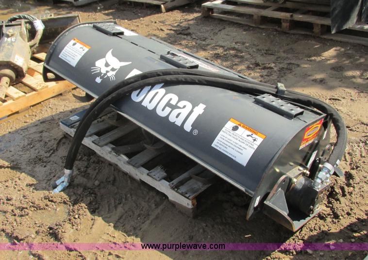image for item K6596 2013 Bobcat 62 Tiller skid steer tiller attachment