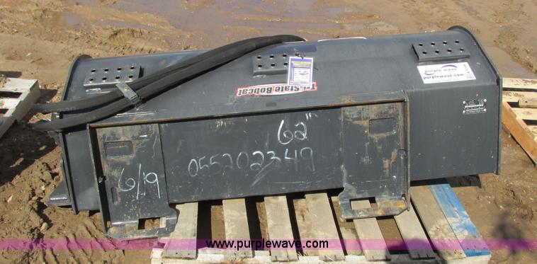 image for item K6596 2013 Bobcat 62 Tiller skid steer tiller attachment