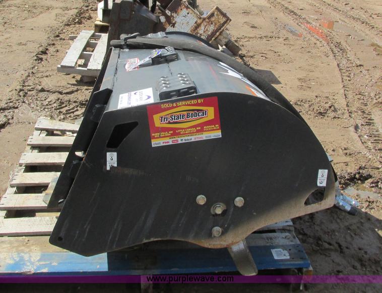 image for item K6596 2013 Bobcat 62 Tiller skid steer tiller attachment