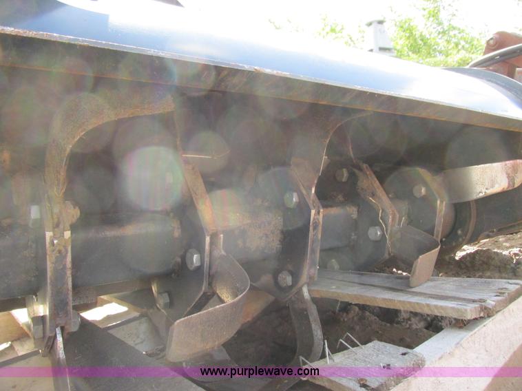 image for item K6596 2013 Bobcat 62 Tiller skid steer tiller attachment