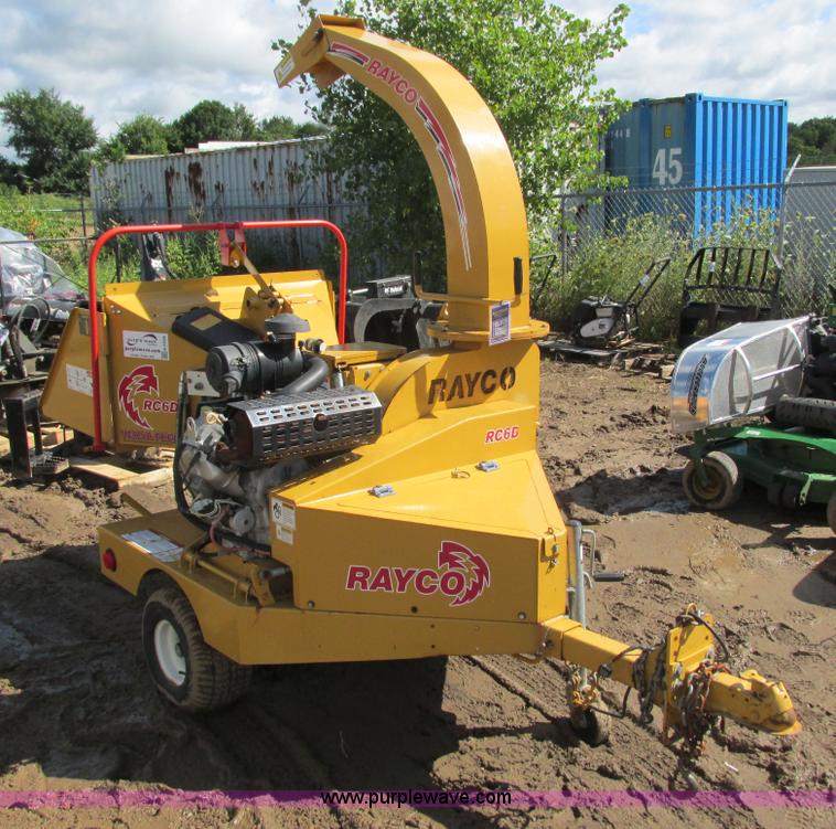 image for item K6598 2009 Rayco RC6D-V chipper