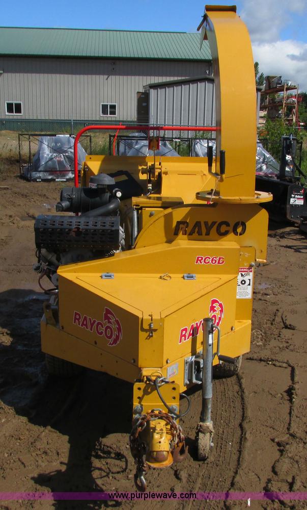 image for item K6598 2009 Rayco RC6D-V chipper