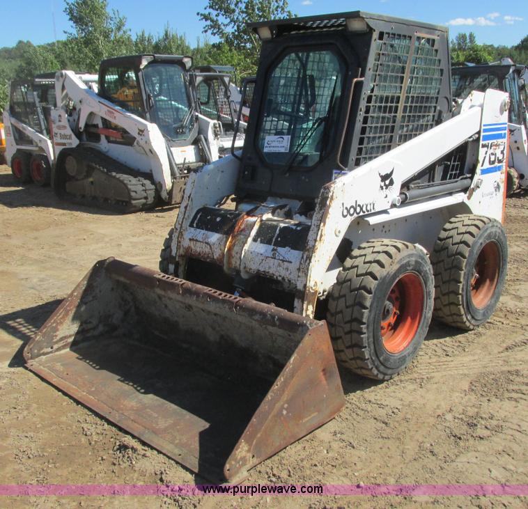image for item K6599 1999 Bobcat 763 skid steer