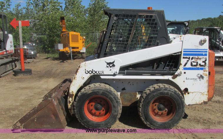 image for item K6599 1999 Bobcat 763 skid steer