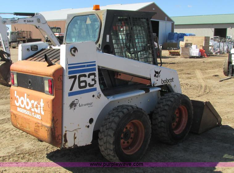 image for item K6599 1999 Bobcat 763 skid steer