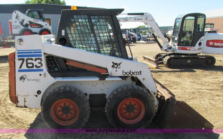 image for item K6599 1999 Bobcat 763 skid steer