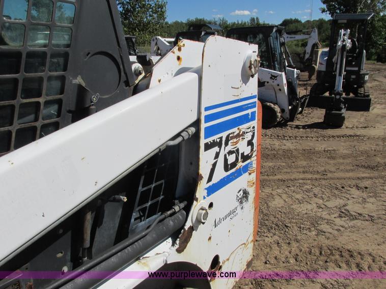 image for item K6599 1999 Bobcat 763 skid steer