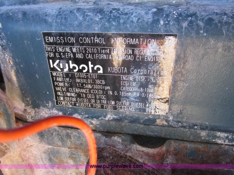 image for item K6601 2011 Bobcat S70 skid steer