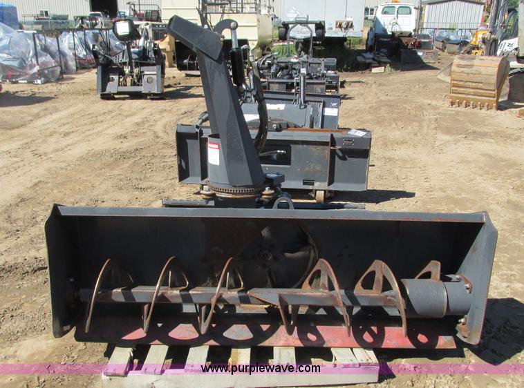 image for item K6602 2011 Bobcat SB200X72 snowblower skid steer attachment